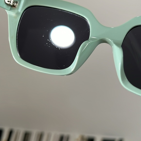 CELINE MONOCHROMS SQUARE-FRAME ACETATE SUNGLASSES ๐ - Picture 11 of 12